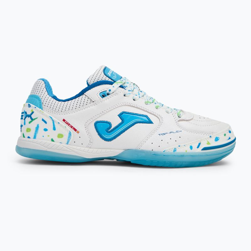 Pánské kopačky Joma Top Flex IN white/blue 2