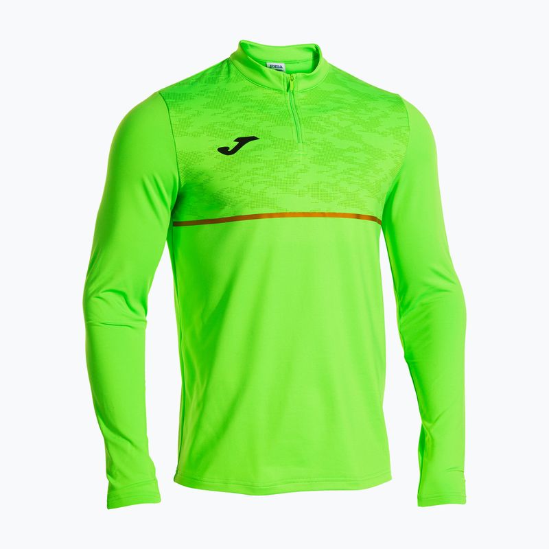 Pánská běžecká mikina Joma Record III fluor green