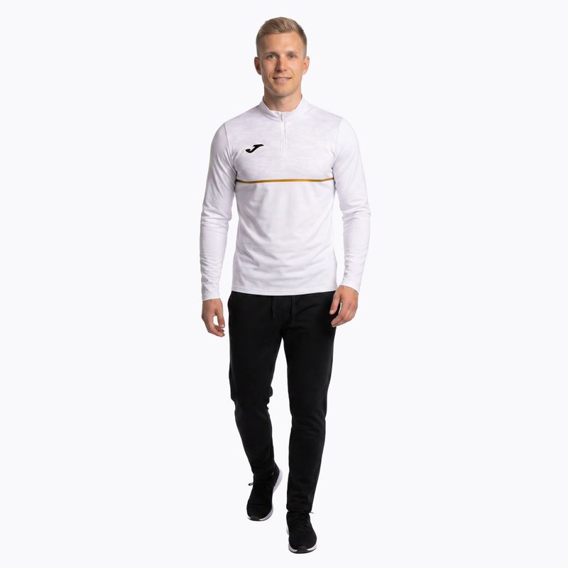 Pánská běžecká mikina Joma Record III white 2