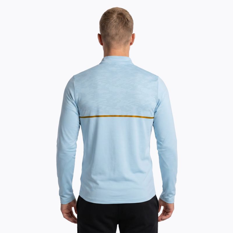 Pánská běžecká mikina Joma Record III light blue 3
