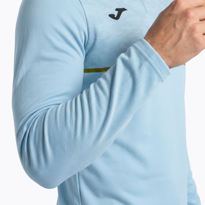 Pánská běžecká mikina Joma Record III light blue 4