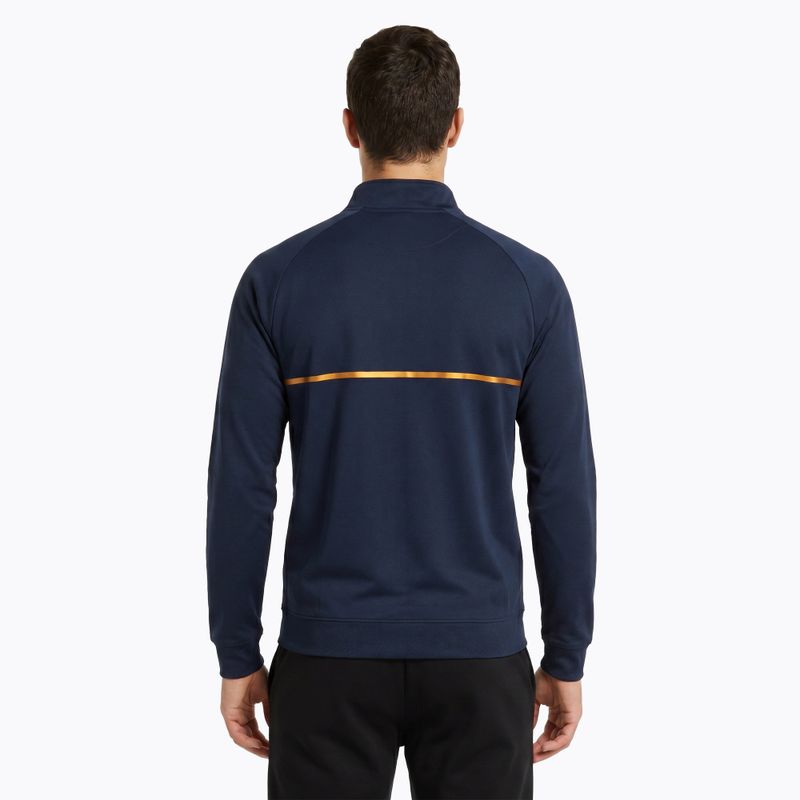Pánská běžecká mikina Joma Record III Full Zip navy 2
