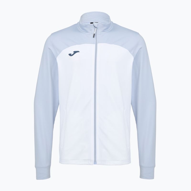 Pánská tenisová mikina Joma Challenge Full Zip blue