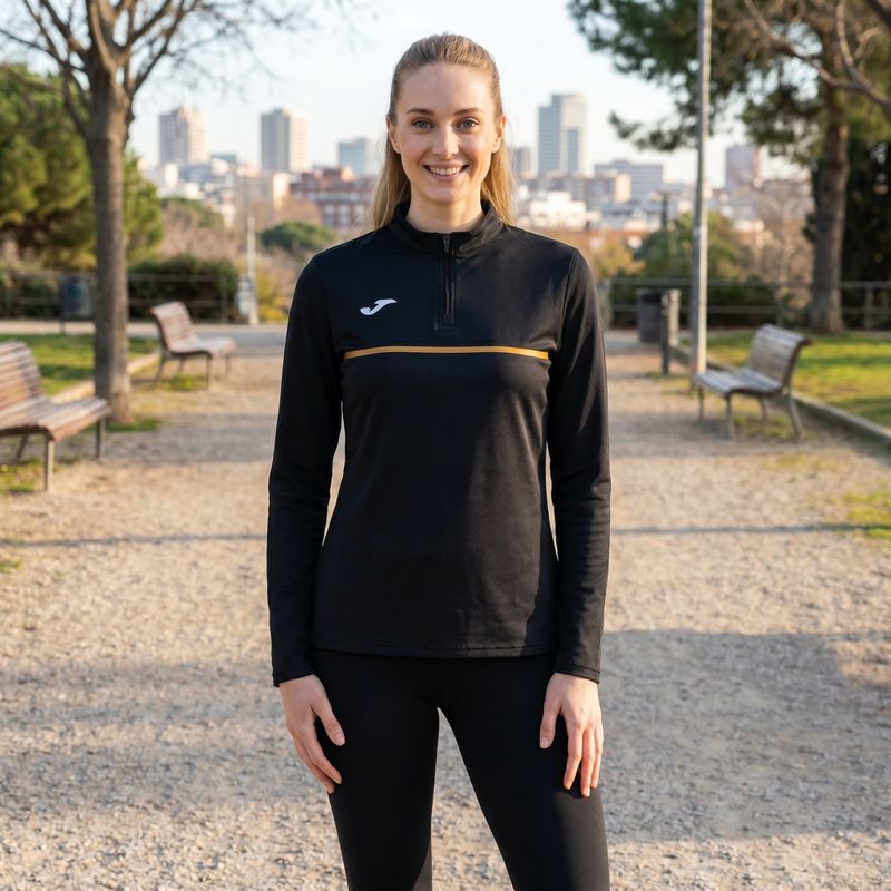 Dámská běžecká mikina Joma Record III black 9