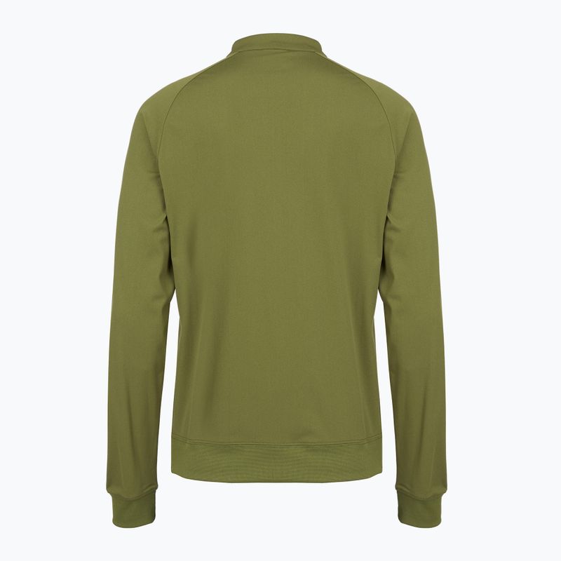 Dámská běžecká mikina Joma Record III Full Zip green 2