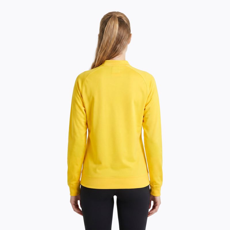 Dámská běžecká mikina Joma Record III Full Zip yellow 3