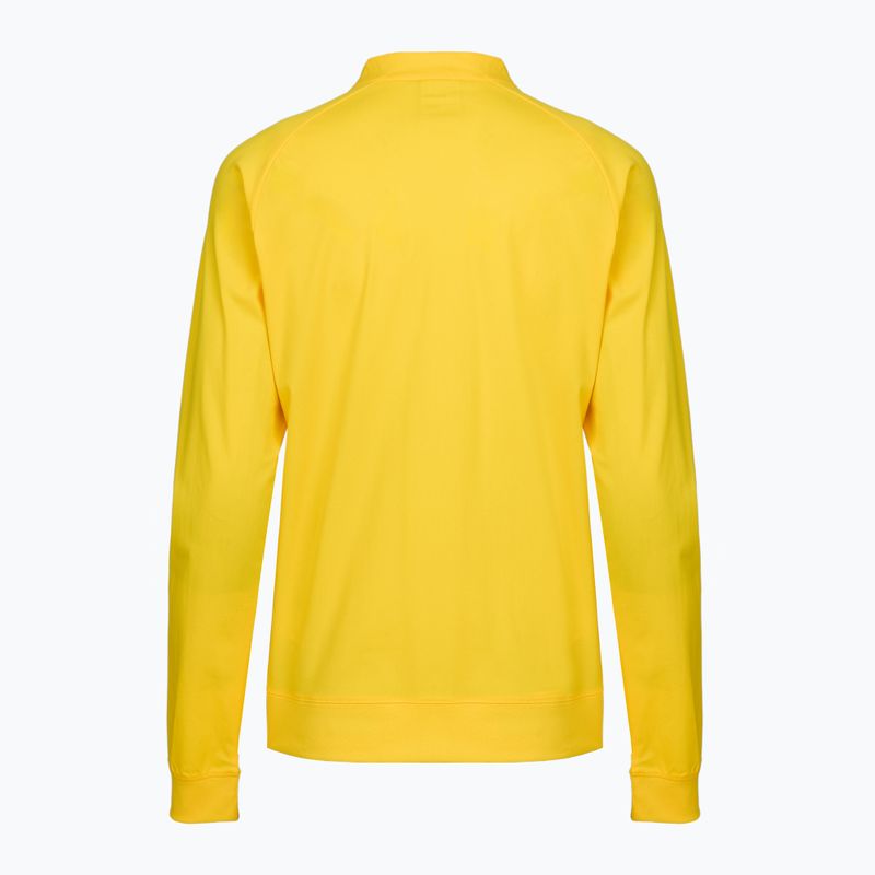 Dámská běžecká mikina Joma Record III Full Zip yellow 2