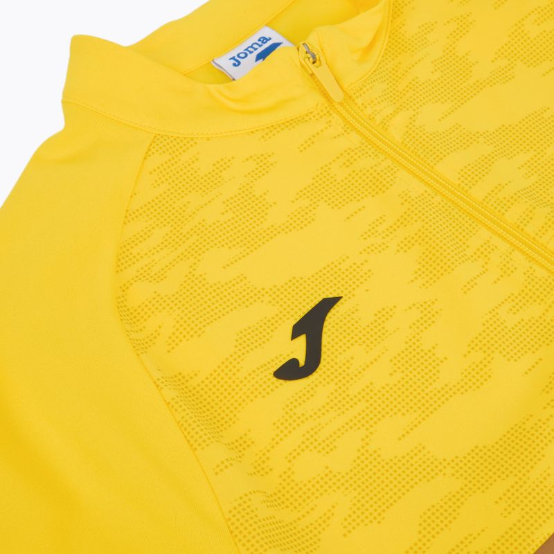 Dámská běžecká mikina Joma Record III Full Zip yellow 3