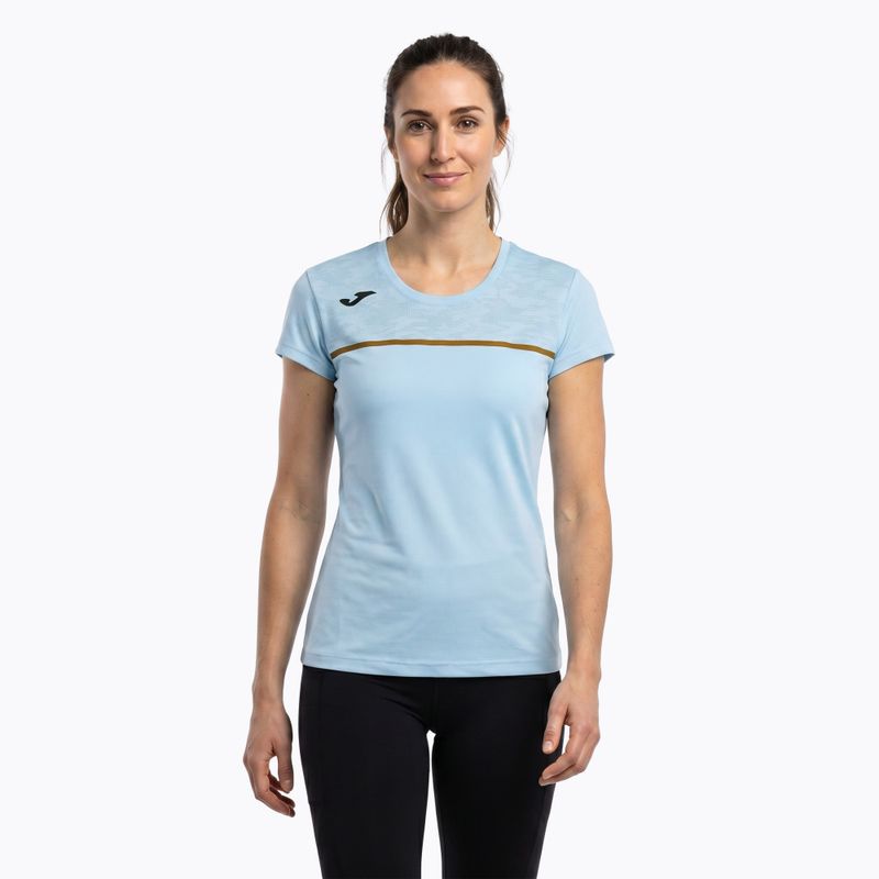 Dámské běžecké tričko Joma Record III light blue 3