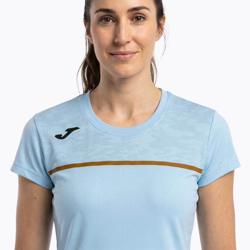 Dámské běžecké tričko Joma Record III light blue 4