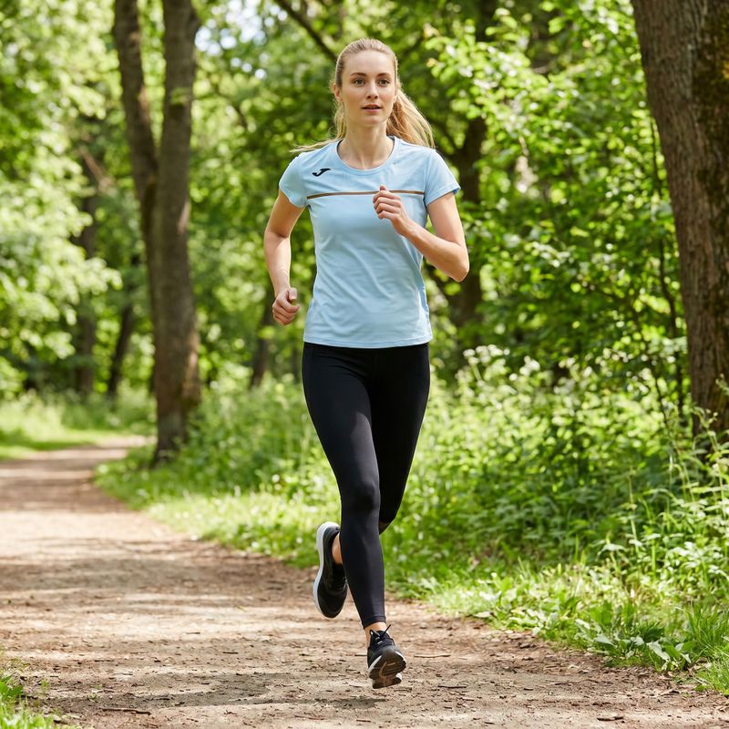 Dámské běžecké tričko Joma Record III light blue 9
