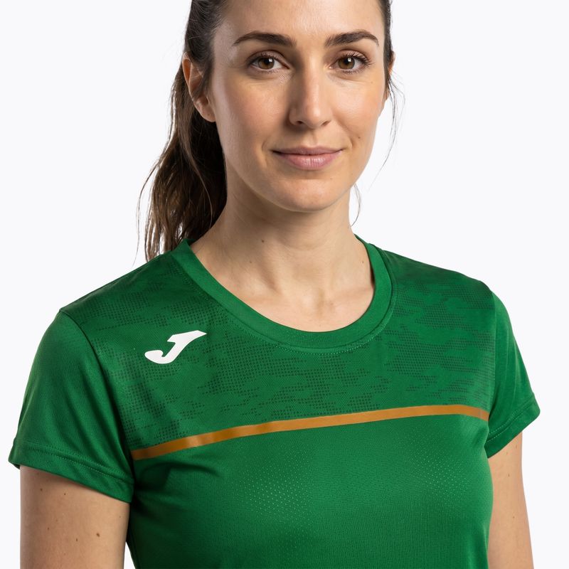 Dámské běžecké tričko Joma Record III green 4