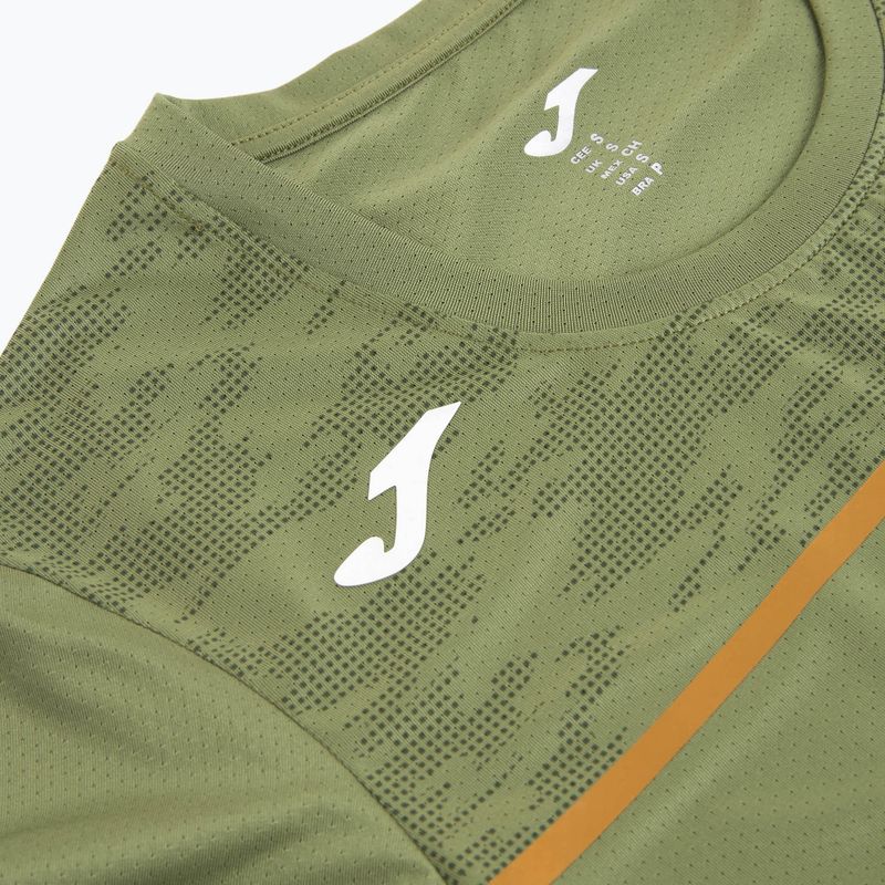 Dámské běžecké tričko Joma Record III khaki 8