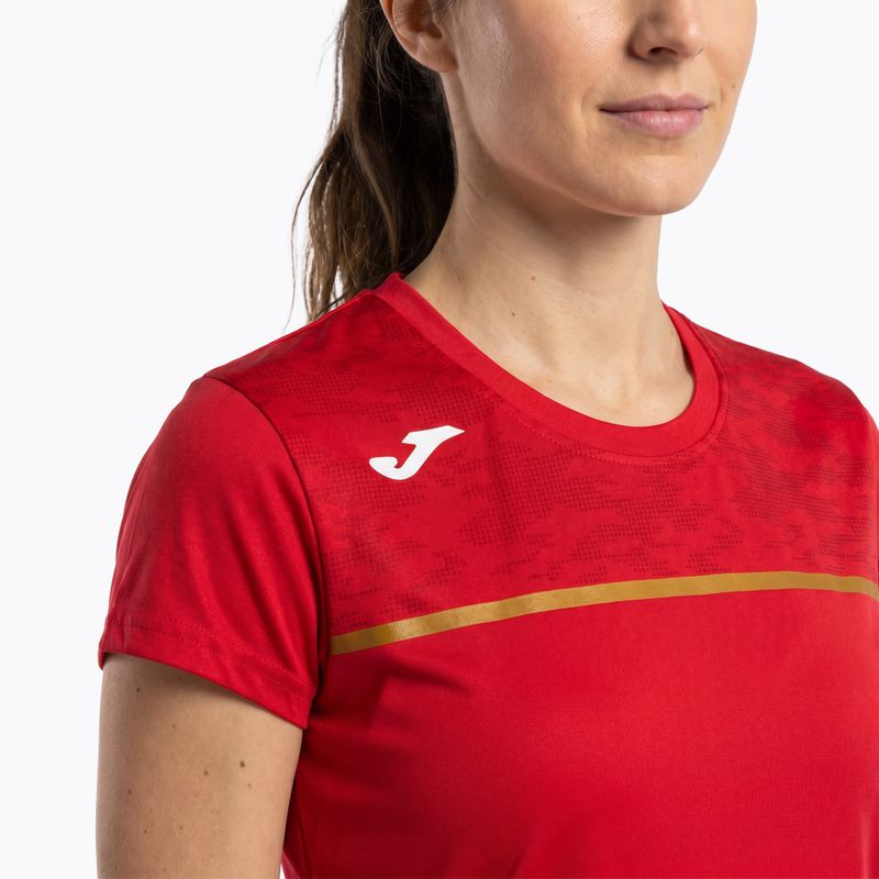 Dámské běžecké tričko Joma Record III red 4