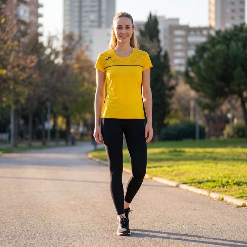 Dámské běžecké tričko Joma Record III yellow 6