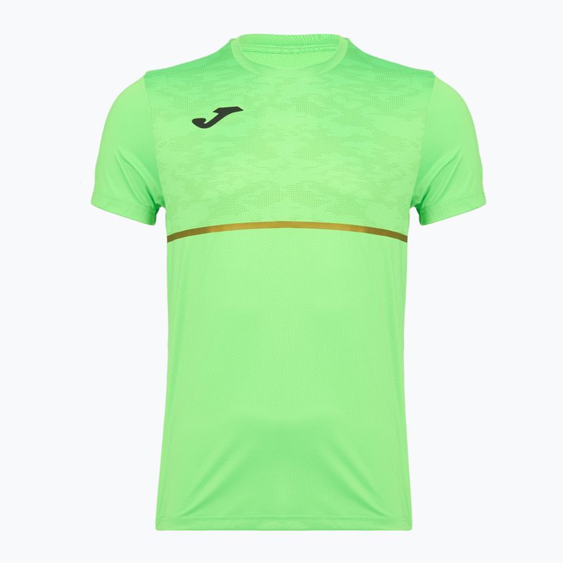 Pánské běžecké tričko Joma Record III fluor green
