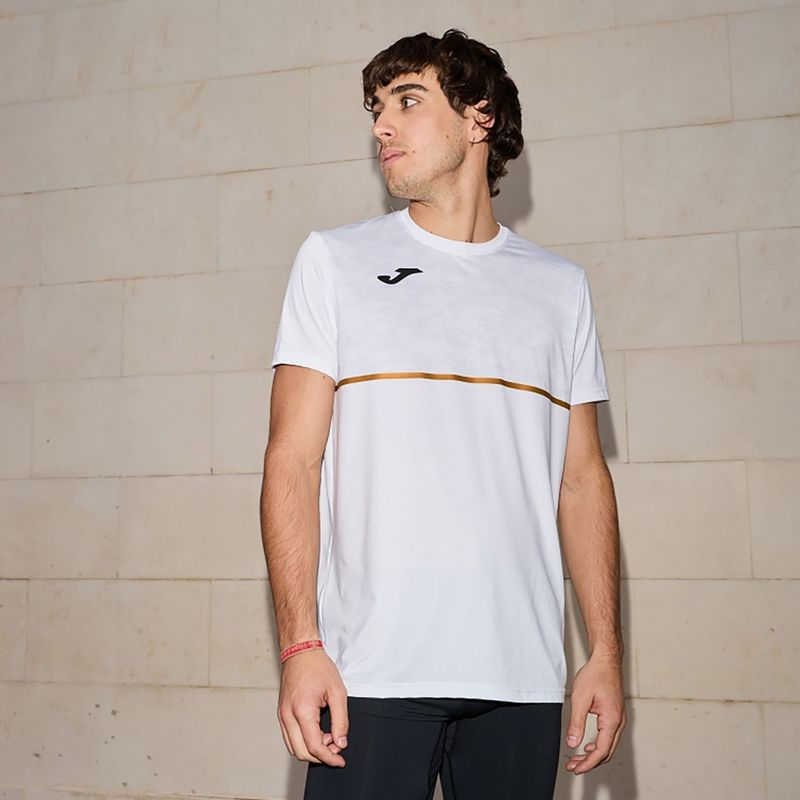 Pánské běžecké tričko Joma Record III white 2