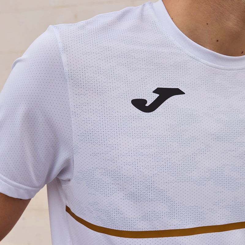 Pánské běžecké tričko Joma Record III white 3