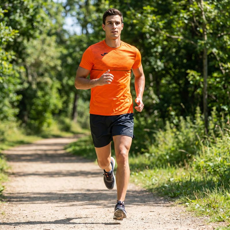Pánské běžecké tričko Joma Record III orange 7