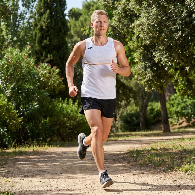Pánské běžecké tričko Joma Record III white 3