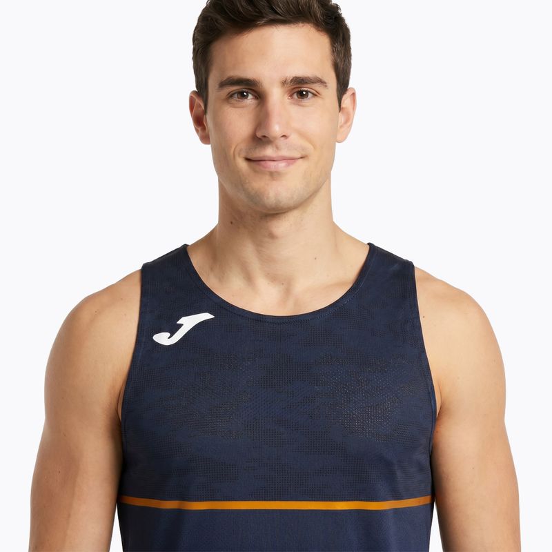 Pánské běžecké tričko Joma Record III navy 4