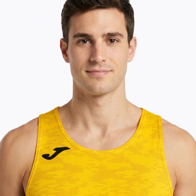 Pánské běžecké tričko Joma Record III yellow 4