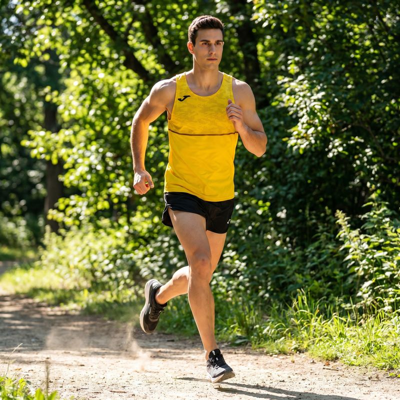 Pánské běžecké tričko Joma Record III yellow 7