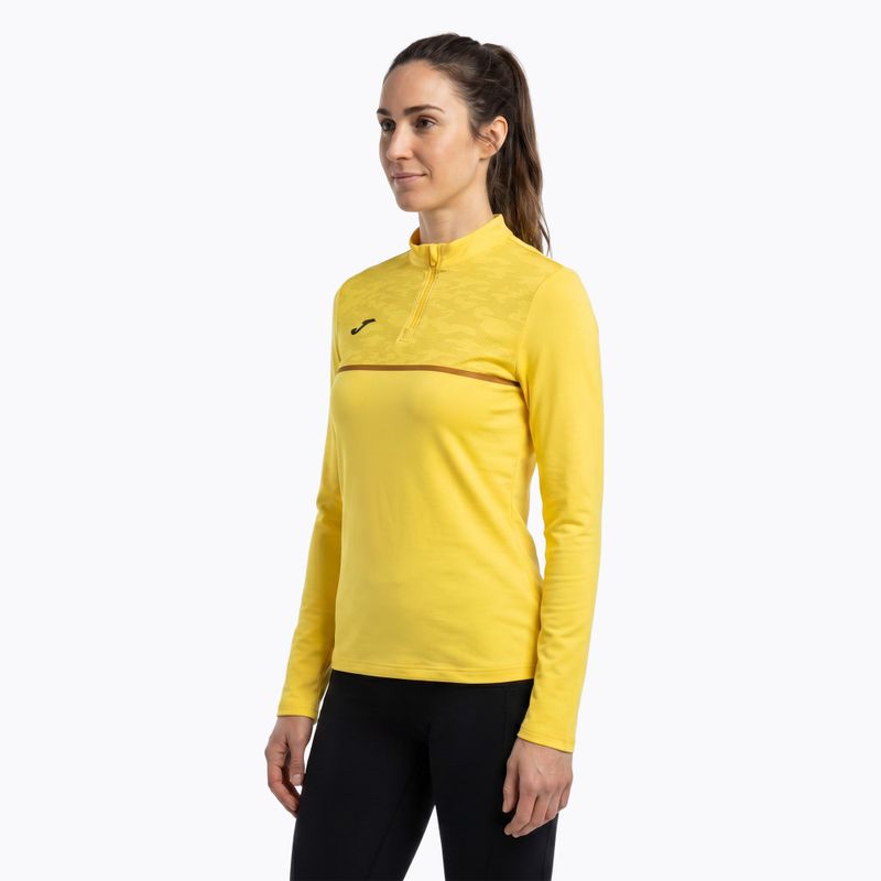 Dámská běžecká mikina Joma Record III yellow 3