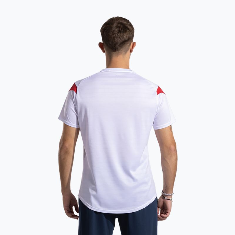 Pánské tričko Joma Montreal white/red 2