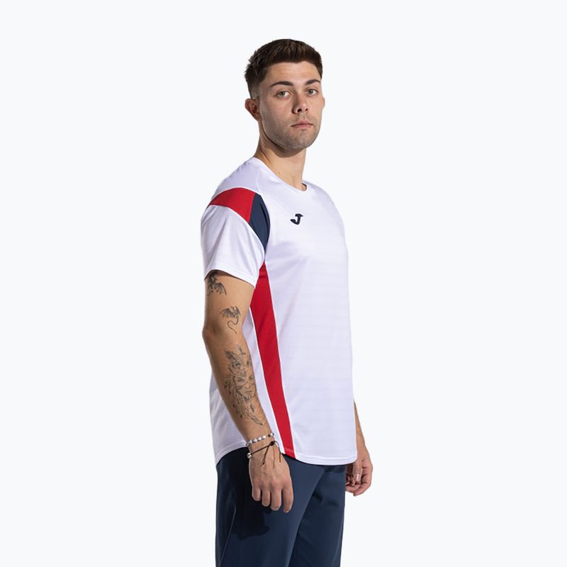 Pánské tričko Joma Montreal white/red 3