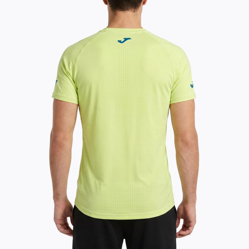 Pánské běžecké tričko Joma R-Trail Nature limetkové barvy 2