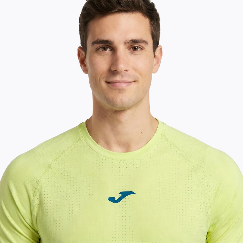Pánské běžecké tričko Joma R-Trail Nature limetkové barvy 3