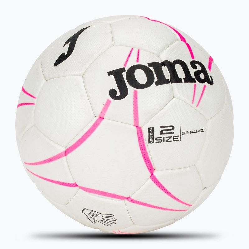 Míč na házenou Joma S-Grip white/flour pink velikost 2 2
