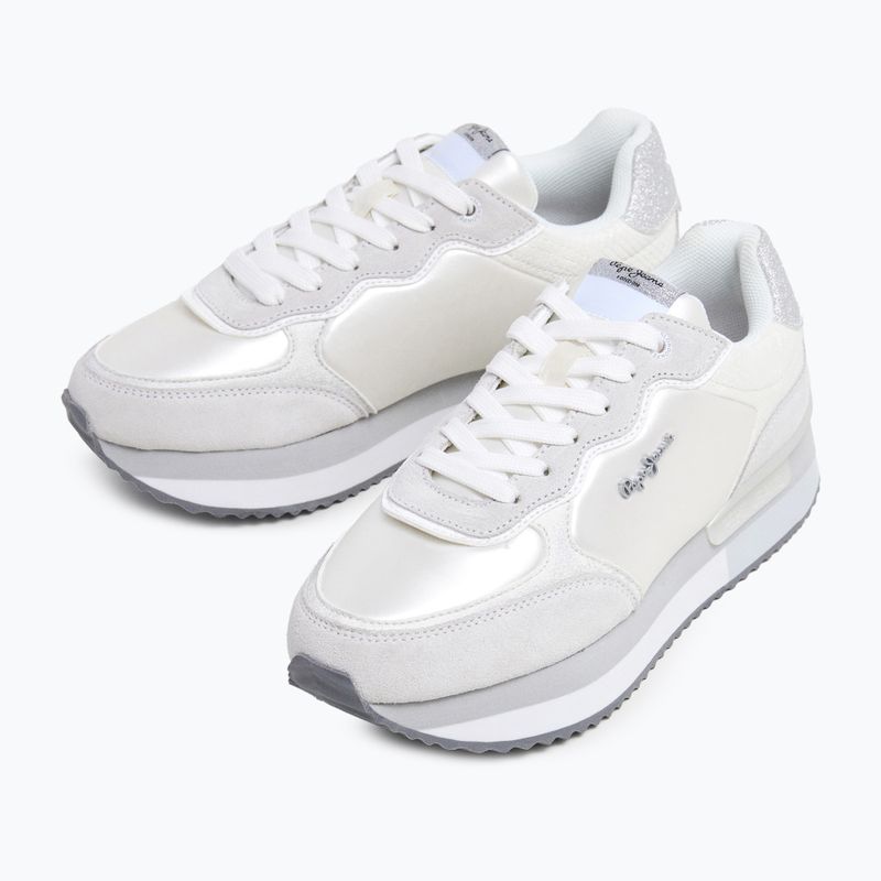 Dámské boty Pepe Jeans Rusper Shine white 10