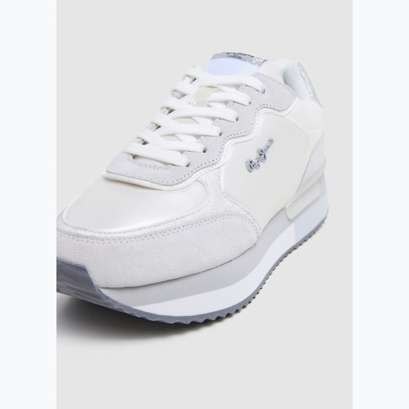 Dámské boty Pepe Jeans Rusper Shine white 11