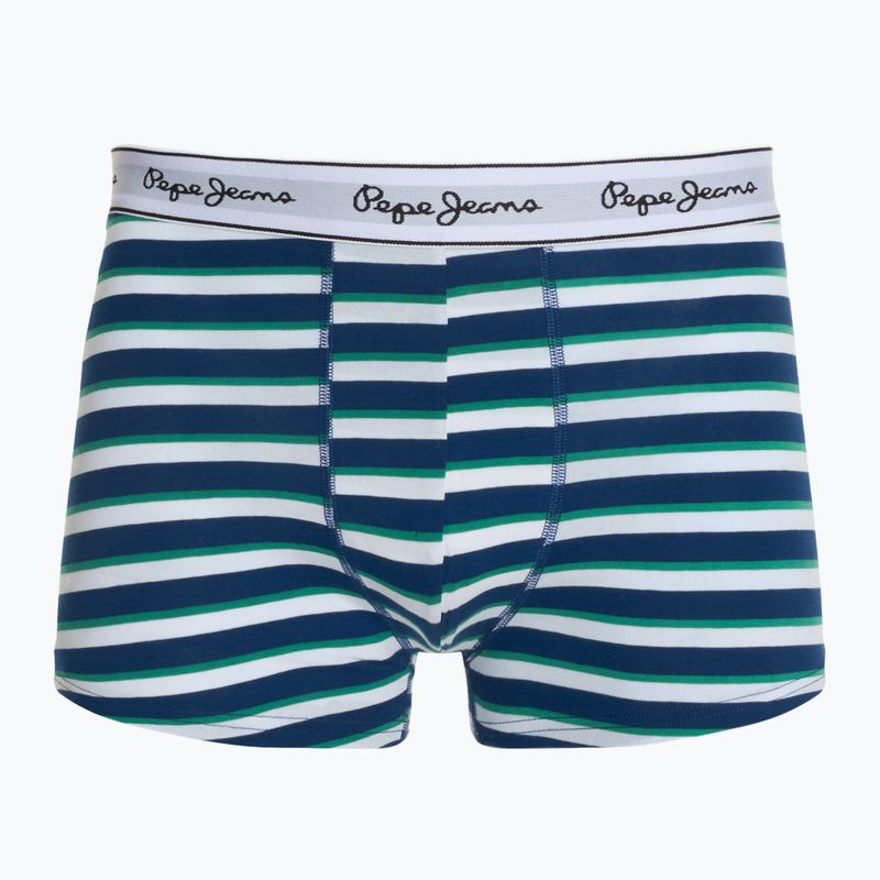 Pánské boxerky  Pepe Jeans Mixed Stripes Tk 3 ks regal blue 2
