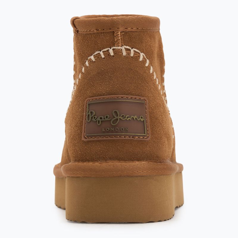 Dámské sněhule Pepe Jeans Dissy Etnic tobacco brown 6
