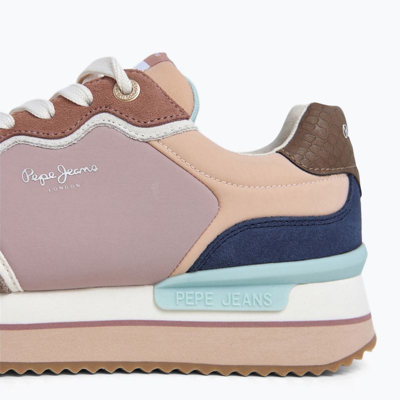 Dámské boty Pepe Jeans Rusper Combi mud brown 6