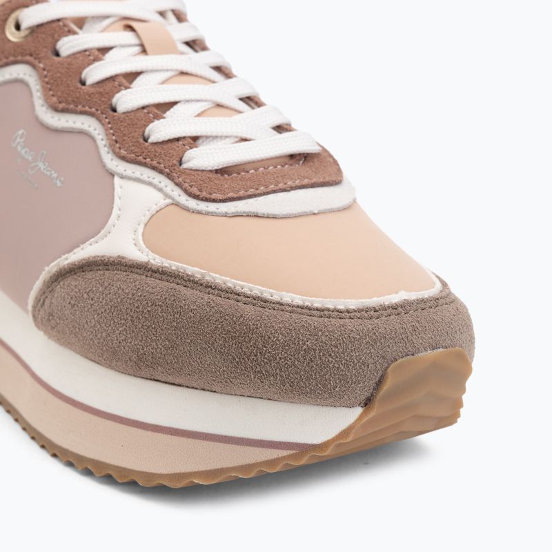 Dámské boty Pepe Jeans Rusper Combi mud brown 7