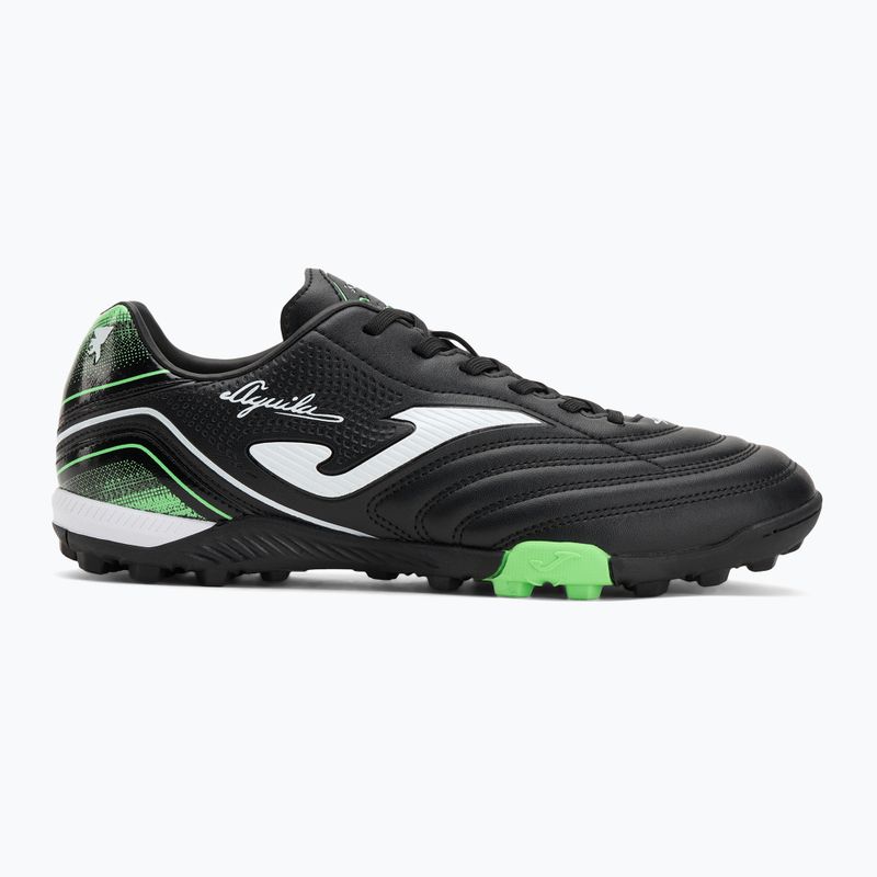 Pánské kopačky  Joma Aguila TF black/fluor green 2