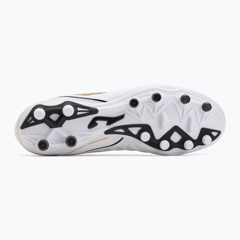 Pánské kopačky  Joma Aguila FG white/gold 4