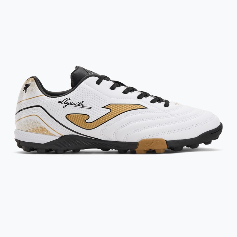 Pánské kopačky  Joma Aguila TF white/gold 2