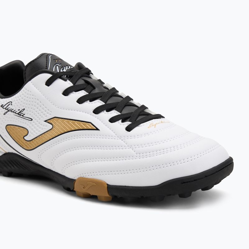 Pánské kopačky  Joma Aguila TF white/gold 7