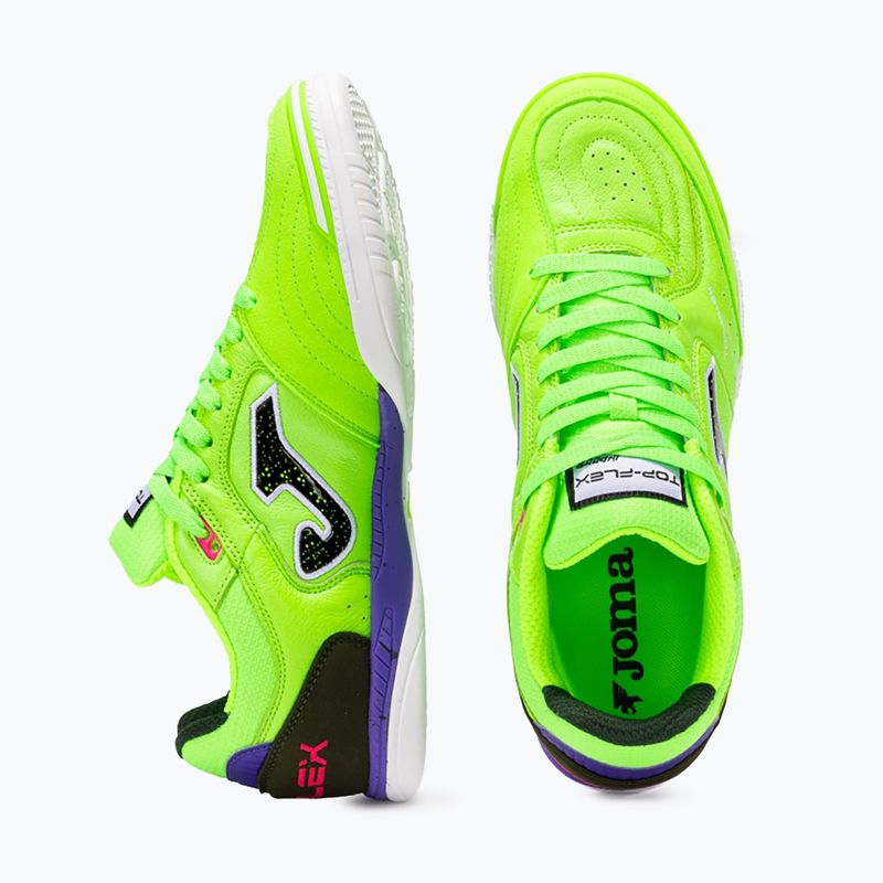 Pánské kopačky Joma Top Flex IN fluor green 11