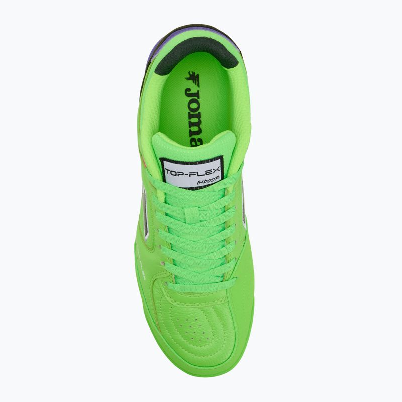 Pánské kopačky Joma Top Flex IN fluor green 5