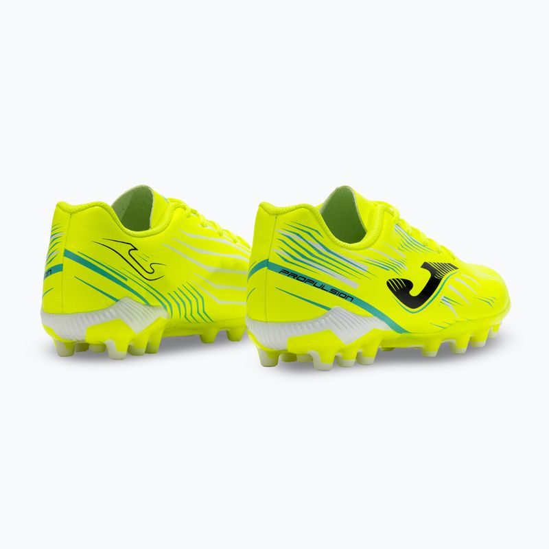 Dětské kopačky Joma Propulsion Jr FG fluor yellow 3