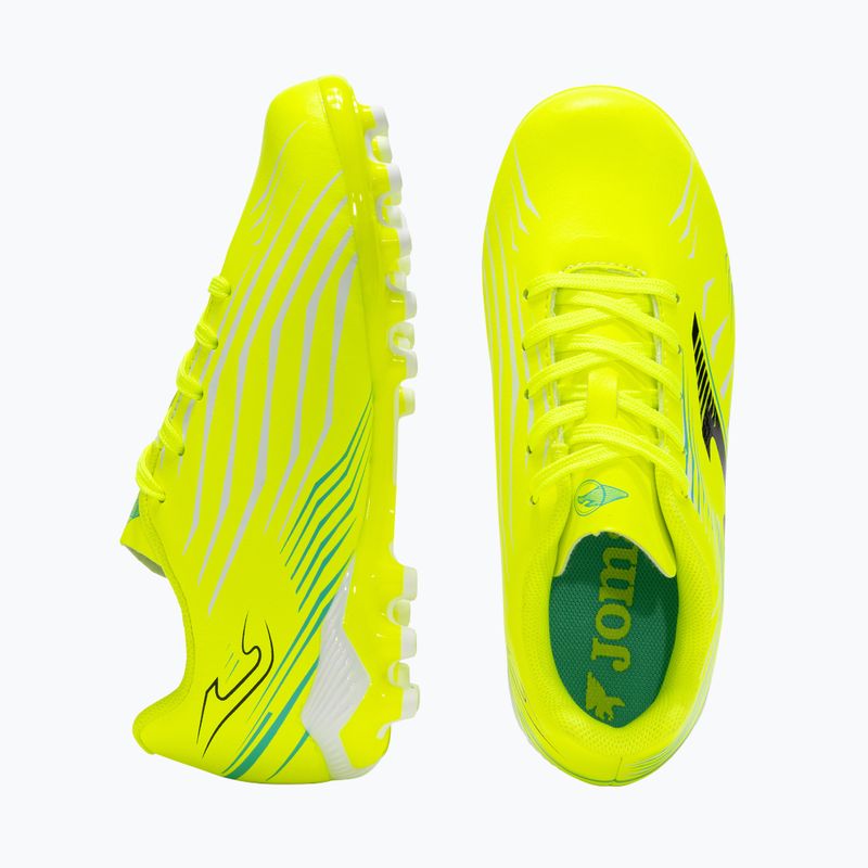 Dětské kopačky Joma Propulsion Jr FG fluor yellow 5