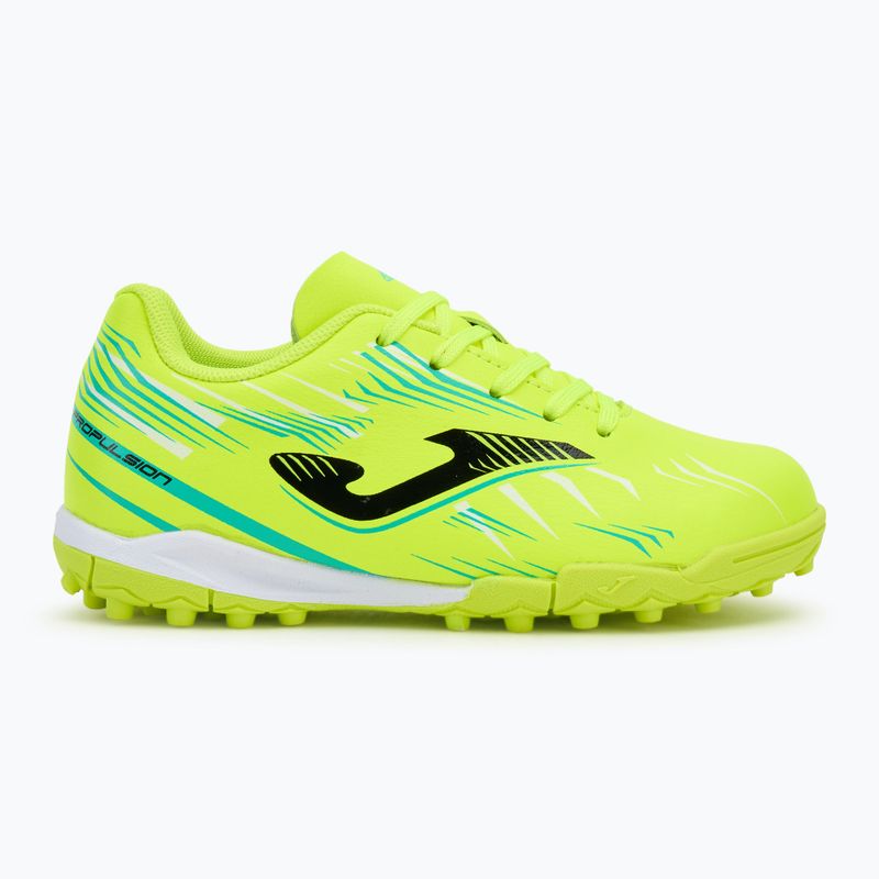 Dětské kopačky Joma Propulsion Jr TF fluor yellow 2