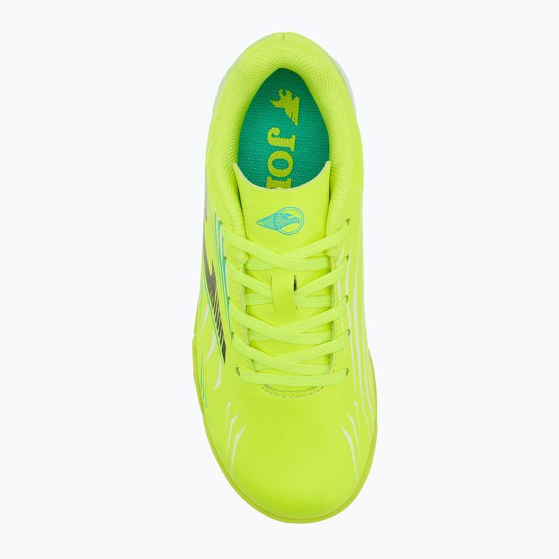 Dětské kopačky Joma Propulsion Jr TF fluor yellow 5