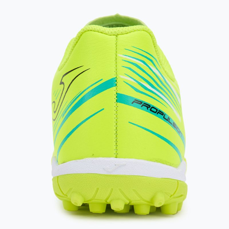 Dětské kopačky Joma Propulsion Jr TF fluor yellow 6